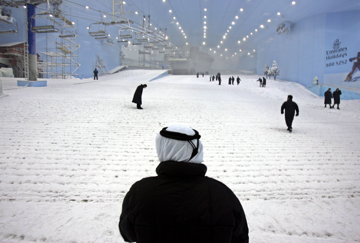 Ya ofrecen actividades en la nieve… en Dubái (foto)