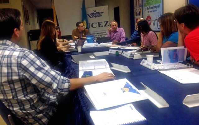 Carlos Alaimo expuso su proyecto de ciudadanía ante directiva de la UCEZ
