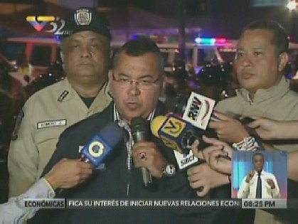 Reverol encabeza despliegue de funcionarios de seguridad en Caracas