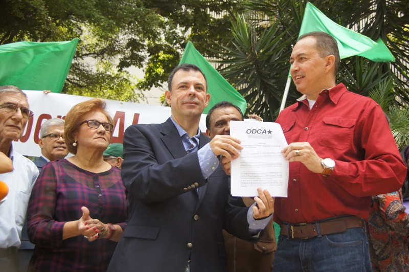 ABP recibe por parte de Copei documento de la ODCA que pide la libertad de Antonio Ledezma