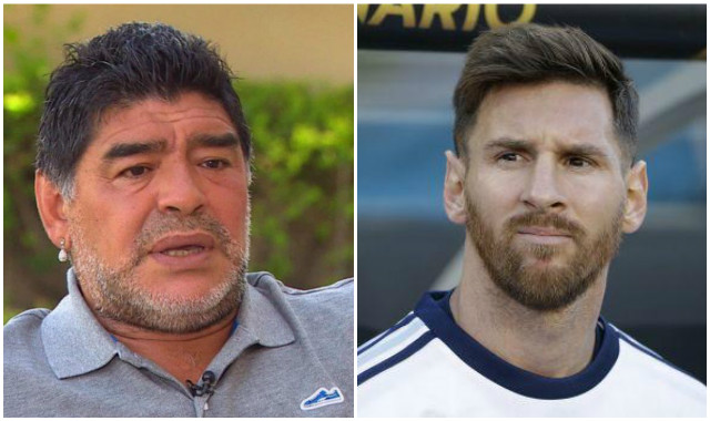 Maradona-messi