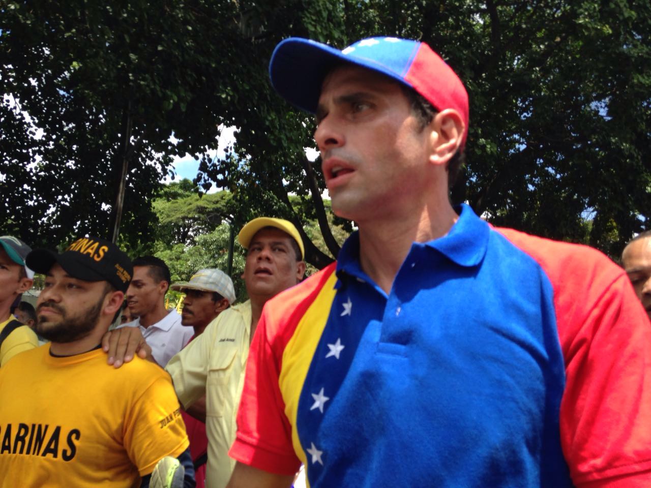 Capriles: A pesar de todas las guarimbas que monto el Gobierno la respuesta ha sido contundente