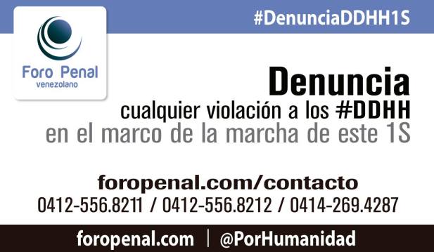 foro penal venezolano