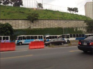 No hay transporte en el sureste de Caracas