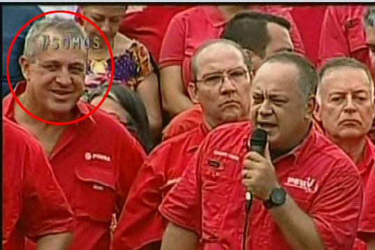 Por esto es que ni le paran afuera: El presidente de Pdvsa en un acto político (capturas)