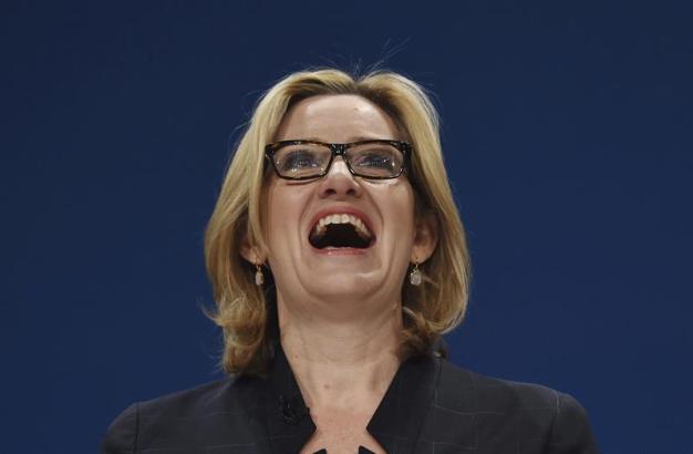 La ministra de Interior británica, Amber Rudd