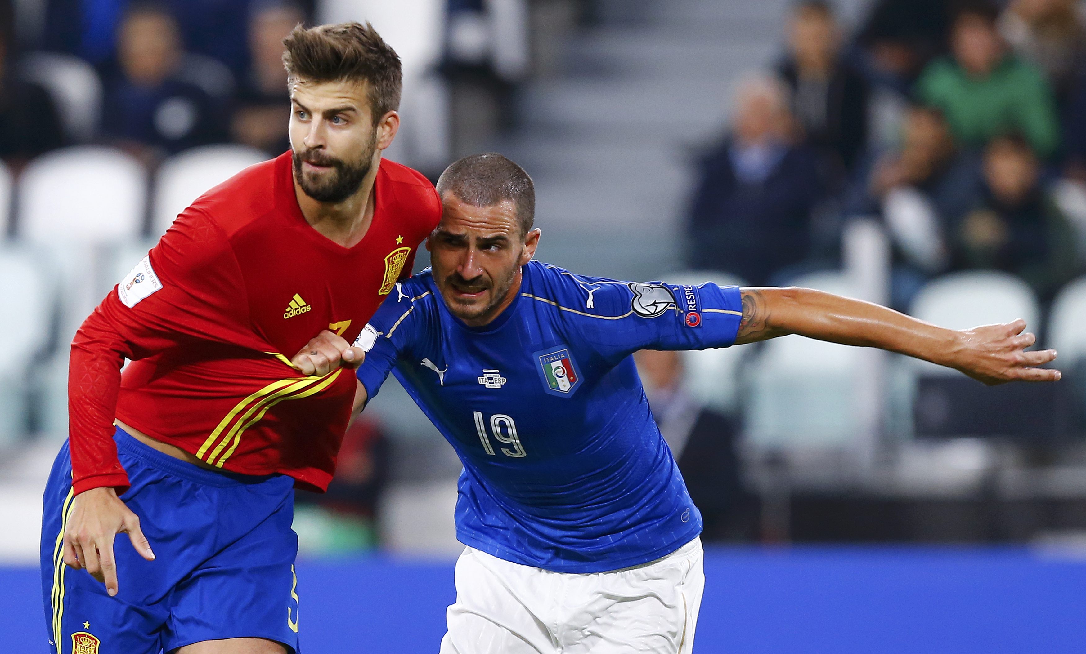 España empata con Italia en el camino hacia Rusia 2018
