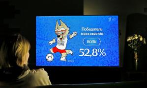 El lobo “Zabivaka” es elegido mascota oficial del Mundial de Rusia 2018