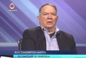 Roy Chaderton: En caso de que mis políticas no funcionaran, yo renunciaría