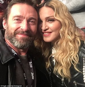 Wolverine y Madonna… ¿nueva parejita? (FOTO)