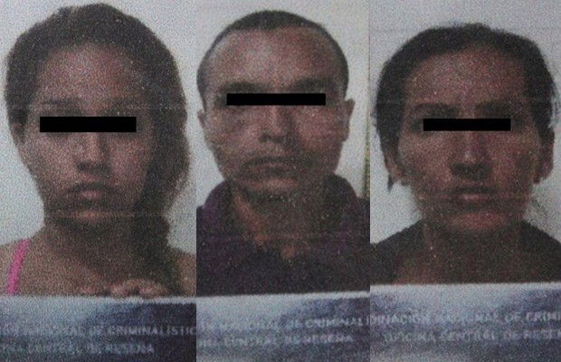 Yormar Margarita Bolet Romero (39), así como su esposo Félix Saturno Aranda Ríos (43) y la hija de ambos, Estefani Feimar Aranda Bolet (18), comparecerán ante los tribunales correspondientes. (foto Eleazar Urbaez)
