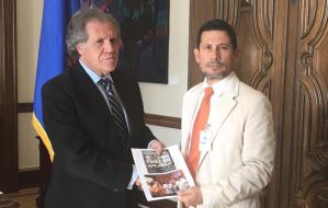 Warner Jiménez denuncia en la OEA persecución contra alcaldes en Venezuela
