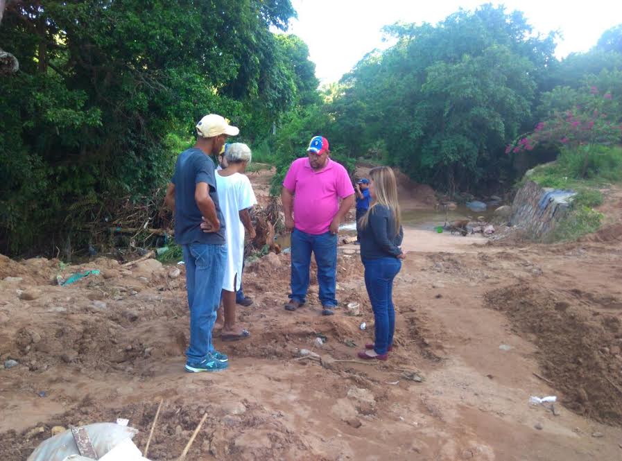 Milagros Paz denuncia situación de emergencia en Tunantal y Sotillo por intensas lluvias