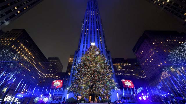Las imágenes más impresionantes de los árboles de Navidad alrededor del mundo