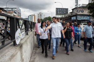 Ocariz inaugura separador vial en la avenida Francisco de Miranda