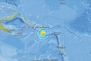 Nuevo sismo de magnitud 6.9 sacude a las Islas Salomón