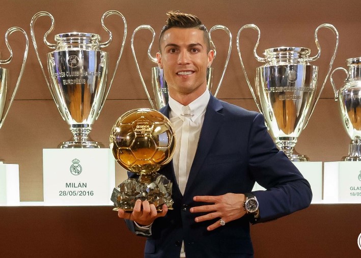 Cristiano Ronaldo gana su cuarto Balón de Oro