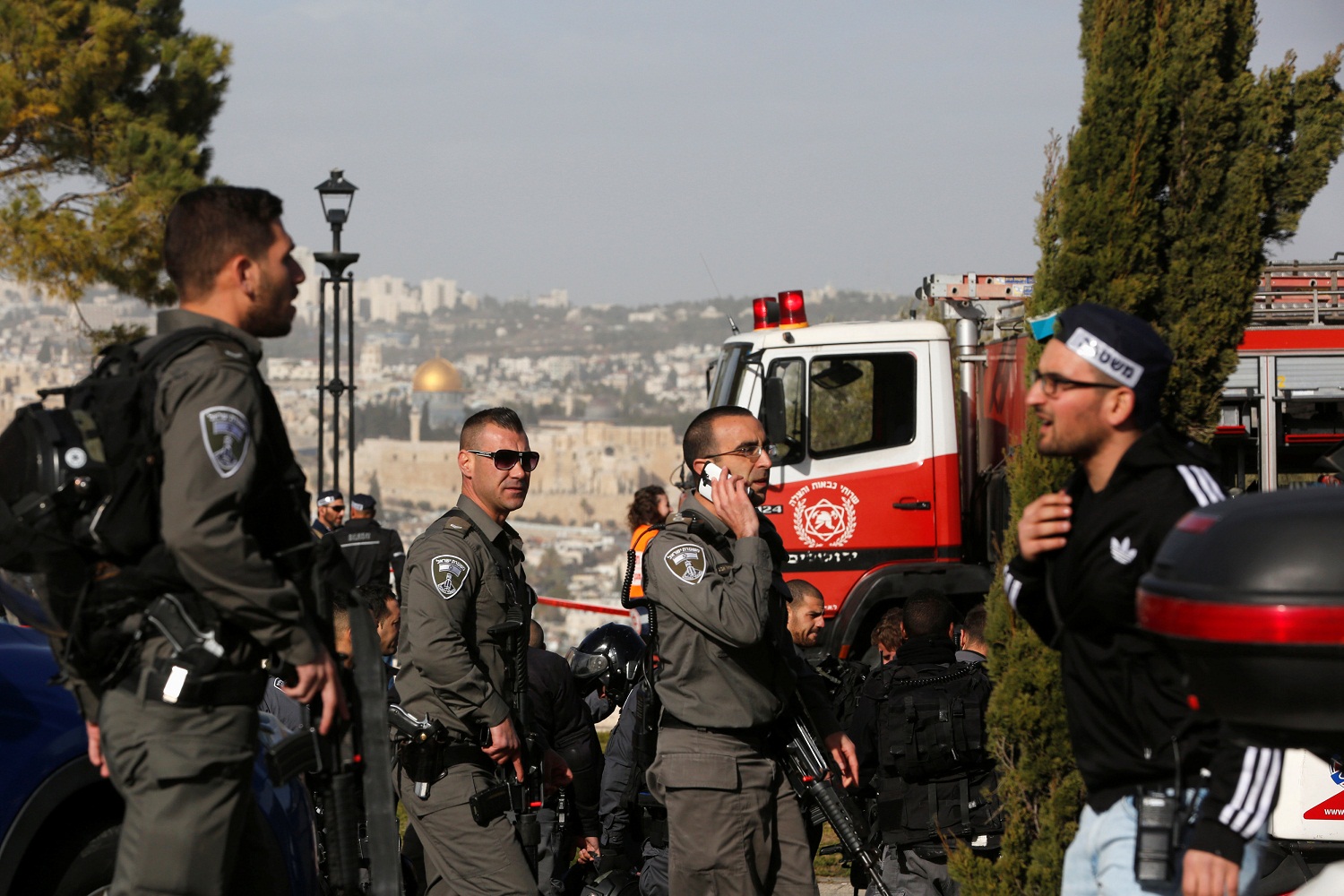 Al menos 4 muertos y 15 heridos en un ataque con un camión en Jerusalén
