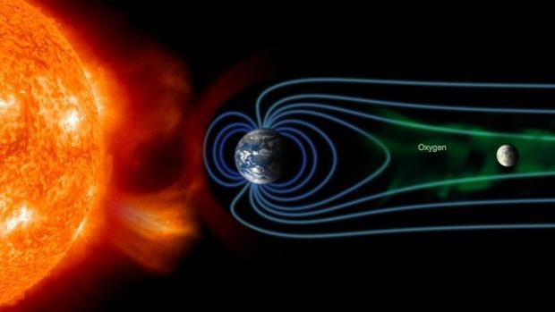 Descubren huellas de la vida terrestre en la Luna