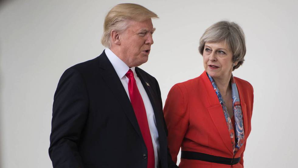 Un millón y medio de personas pide que se cancele la visita de Trump a Reino Unido