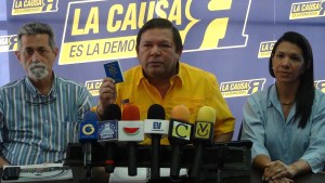 Andrés Velásquez: Las elecciones regionales no dependen de diálogo alguno, son un mandato constitucional
