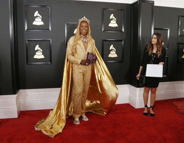 Musician Big Freedia arrives at the 59th Annual Grammy Awards in Los Angeles, California, U.S. , February 12, 2017. REUTERS/Mario Anzuoni