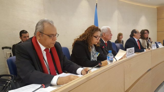 Foto: Iris Valera en la Onu  / 