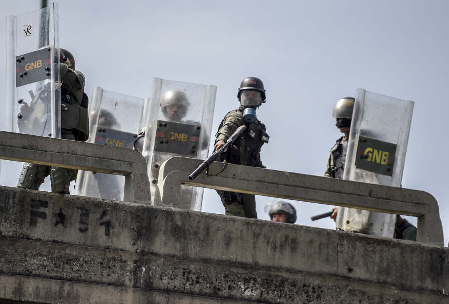 La represión del #4Abr en fotos