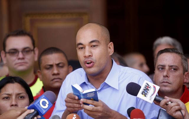 El diputado del Bloque la Patria, Héctor Rodríguez. Foto: AVN