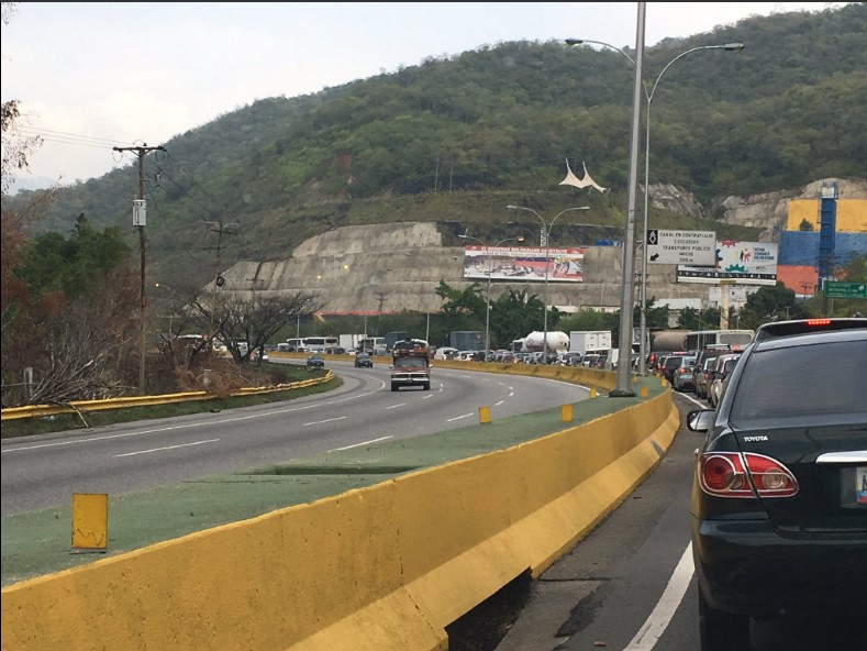 Reportan acceso restringido en la GMA sentido Caracas #22A