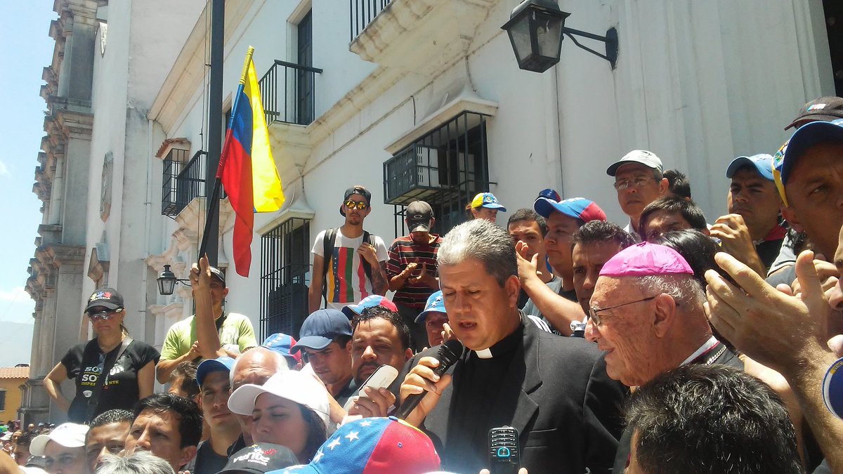 La marcha del silencio en Táchira finaliza en la Catedral de San Cristóbal (Fotos)