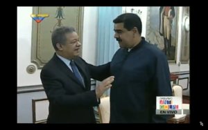 Maduro protagoniza “encerrona” con Leonel Fernández en Miraflores