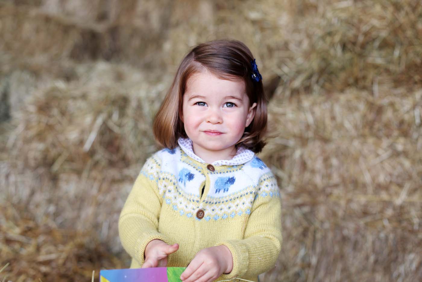 La foto de la princesa Charlotte por su segundo cumpleaños