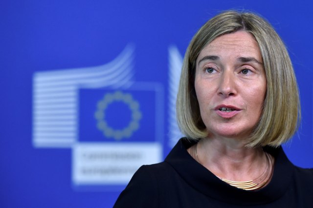  Federica Mogherini, jefa de la diplomacia Europea (foto archivo Reuters)