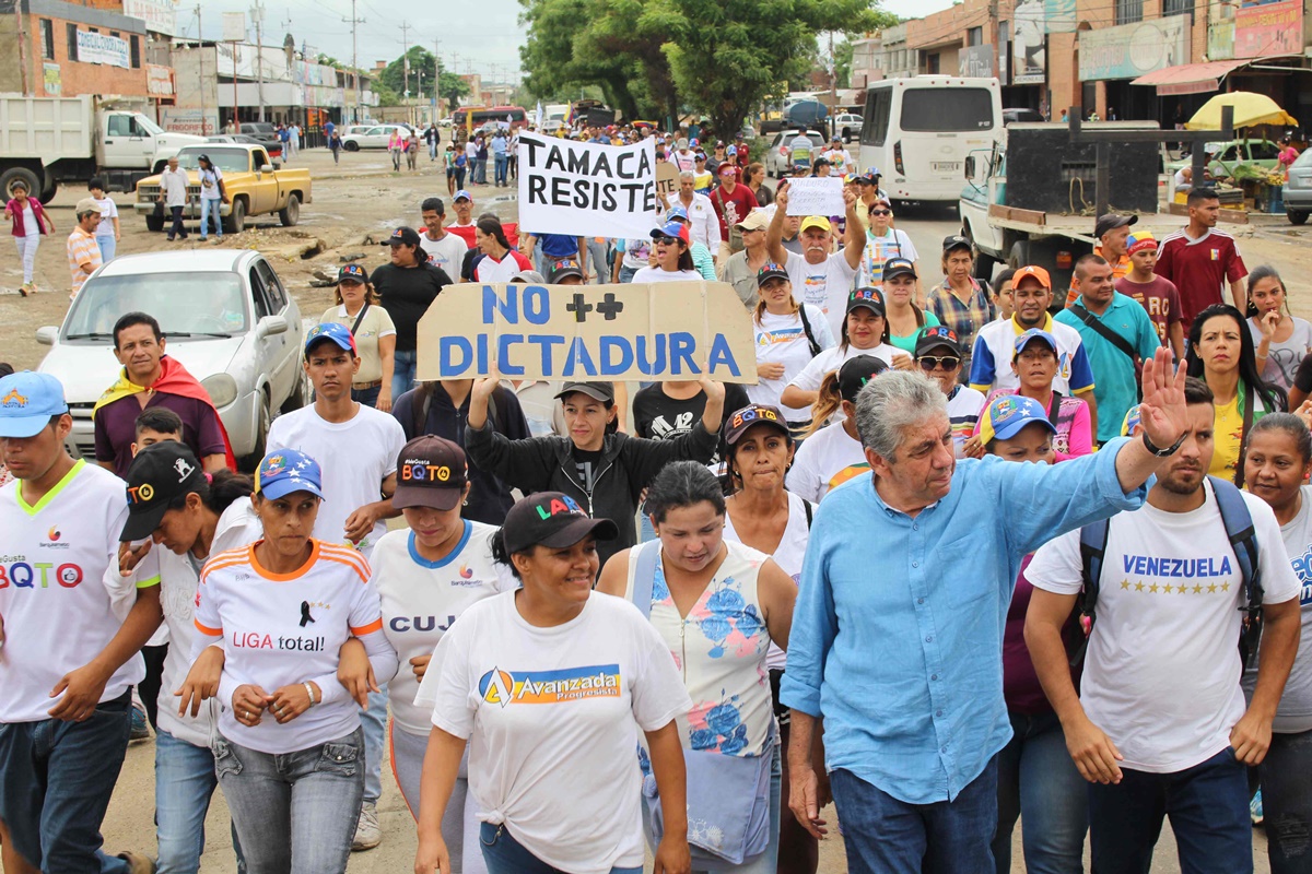 Alfredo Ramos: El pueblo está decidido a derrotar la dictadura en la calle
