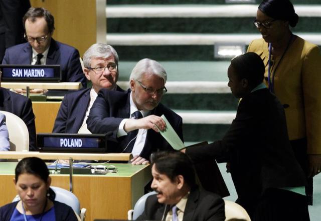 Votación del Consejo de Seguridad de la ONU (Foto: EFE)
