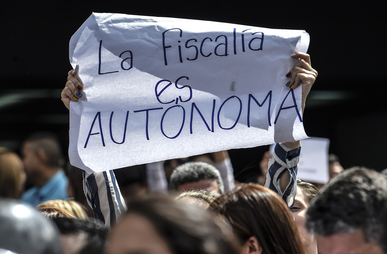 Trabajadores del Ministerio Público se manifiestan en apoyo a la Fiscal General #19Jun (fotos)