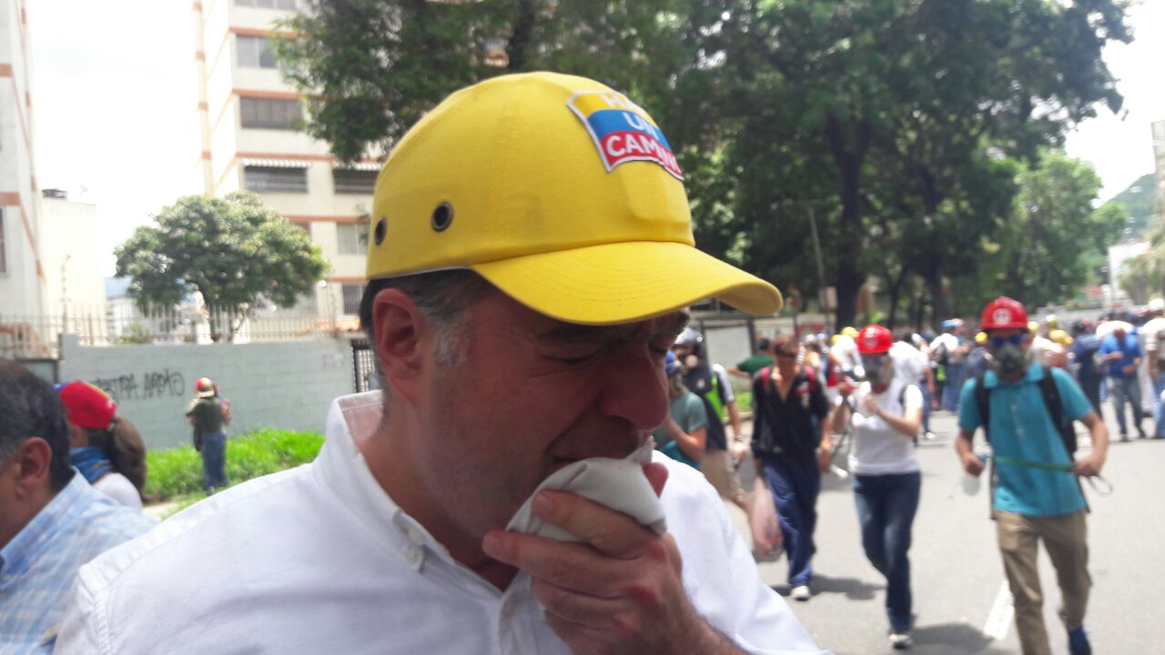 Julio Borges: Hoy protestamos contra el Gobierno del hambre que representa Nicolás Maduro