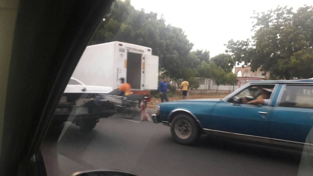 Saquean camión cargado de queso en Maracaibo