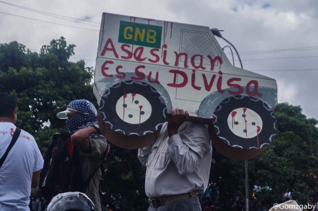 La marcha de este #24Jun desde la concentración hasta la represión. Fotos: Gabriela Gómez / LaPatilla.com