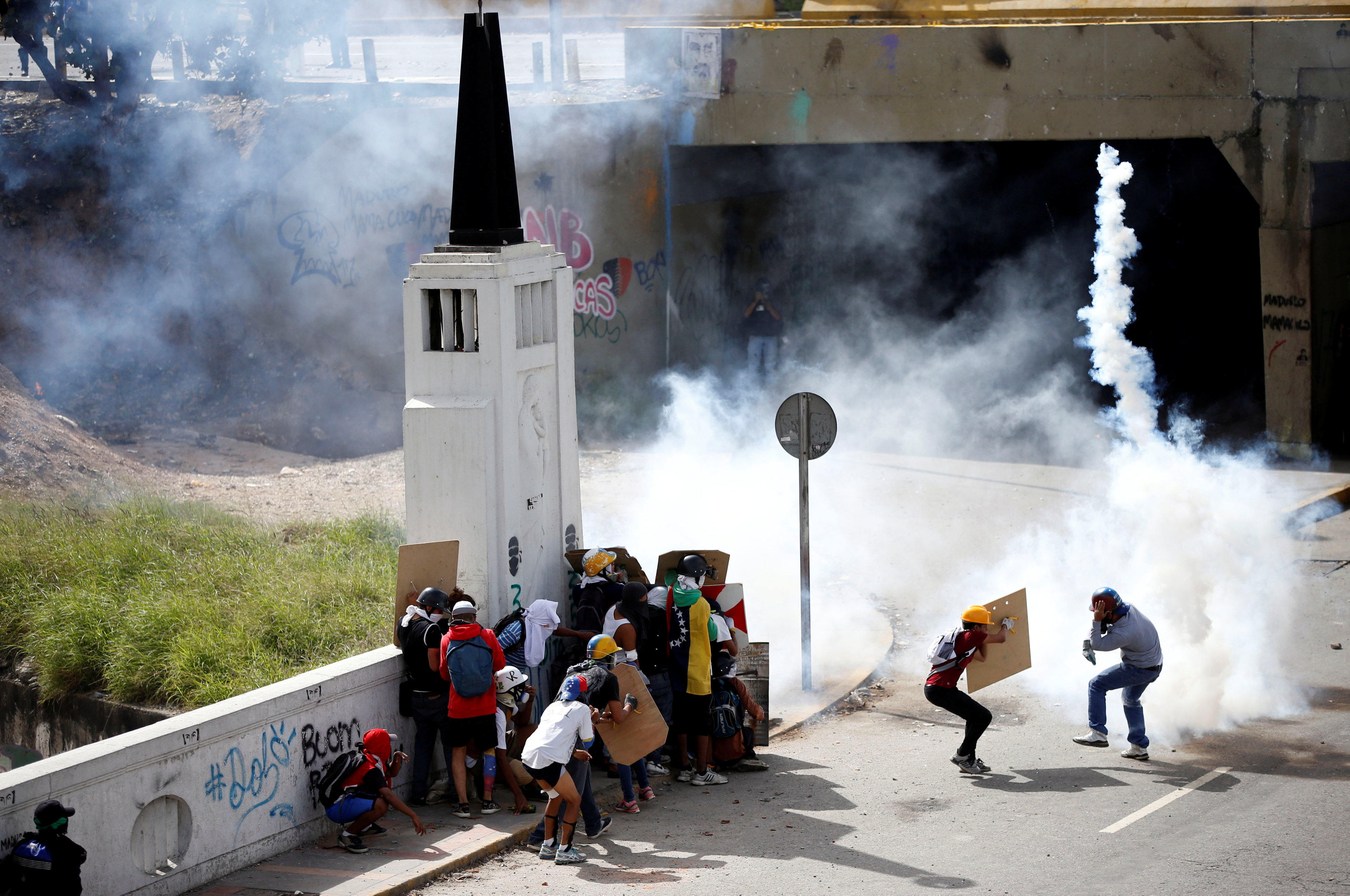 Así fue la represión en Las Mercedes durante el trancazo de este #10Jul (+VIDEO)