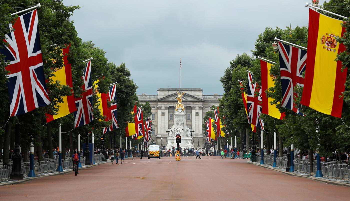 Los reyes de España viajan a Londres para visita de Estado