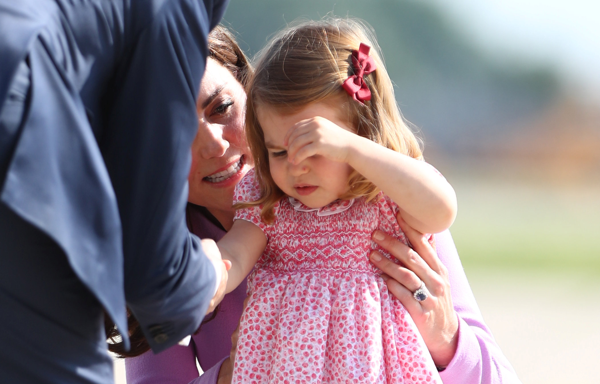 La princesa Carlota empezará la guardaría en enero