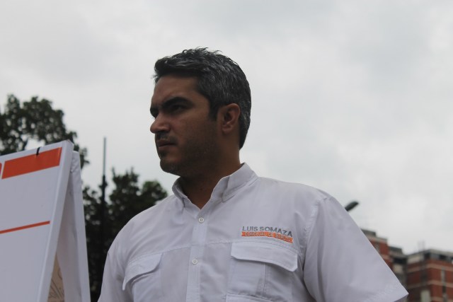 El concejal de Baruta, Luis  Somaza