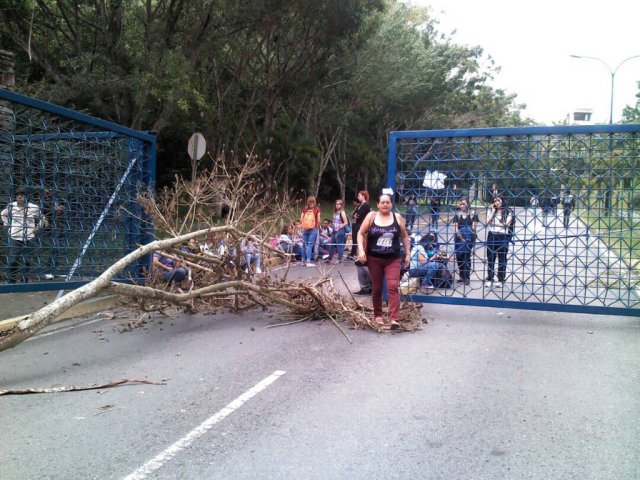 Trancazo en la USM