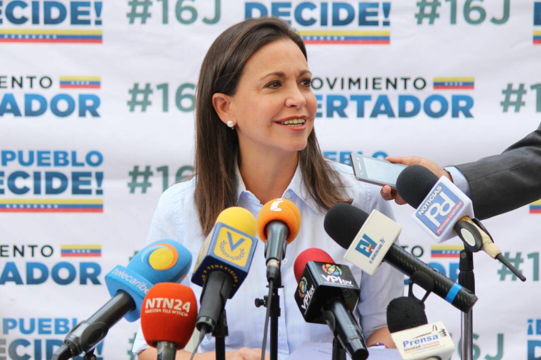 María Corina Machado: Mañana amanece una nueva venezuela