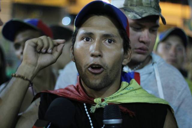 Con los pies maltratados y con Venezuela en el corazón llegaron los gochos libertarios a Caracas Foto: Régulo Gómez / LaPatilla.com