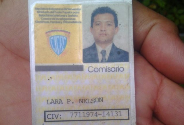 comisario jubilado Nelson Lara