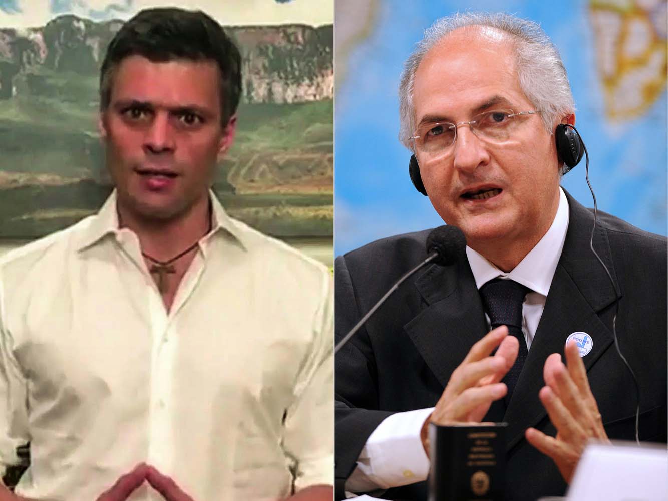 Acción por la Libertad alerta sobre violaciones de DDHH contra Antonio Ledezma y Leopoldo López