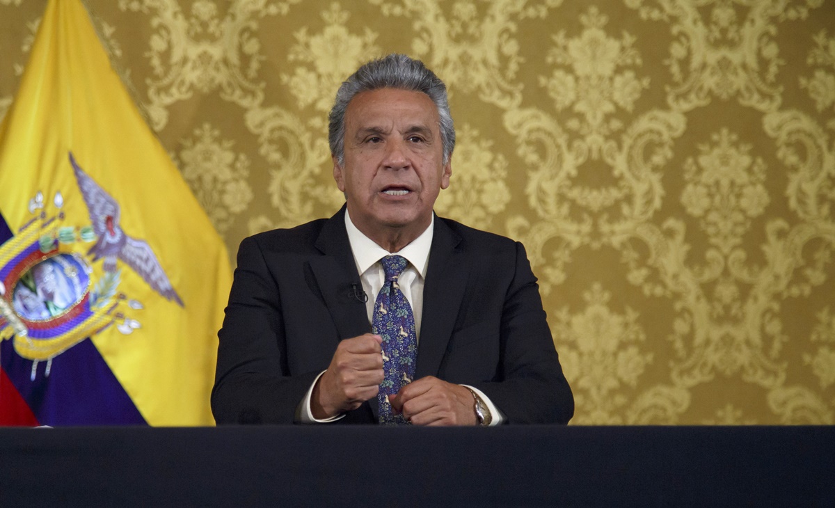 Lenín Moreno designa a María Vicuña vicepresidenta de Ecuador